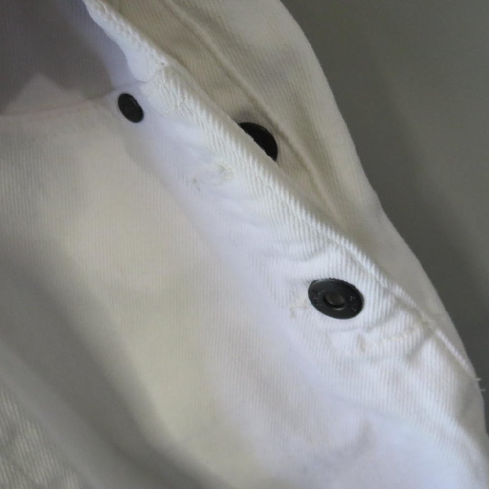SIR the label - classic white denim overalls size 0 nwts. - Picture 4 of 6